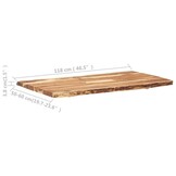 Massief Acaciahout Tafelblad 118x(50-60)cm - 35% Korting
