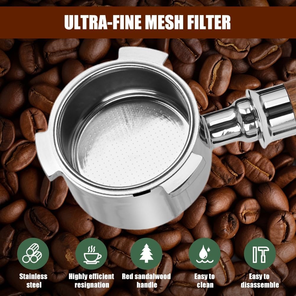 Bodemloze Portafilter 51mm DeLonghi (33% Korting)