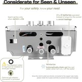 Doorstroomboiler 24kW LPG - 12LPM - 35% korting!