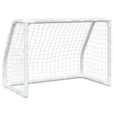VidaXL Kindervoetbaldoelen (2 st.) met bal - 58% korting!
