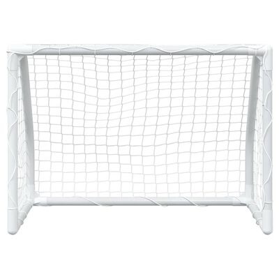 VidaXL Kindervoetbaldoelen (2 st.) met bal - 58% korting!