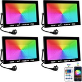 LED Buitenstraler 100W RGB (4 Stuks) - WiFi/App Bediening