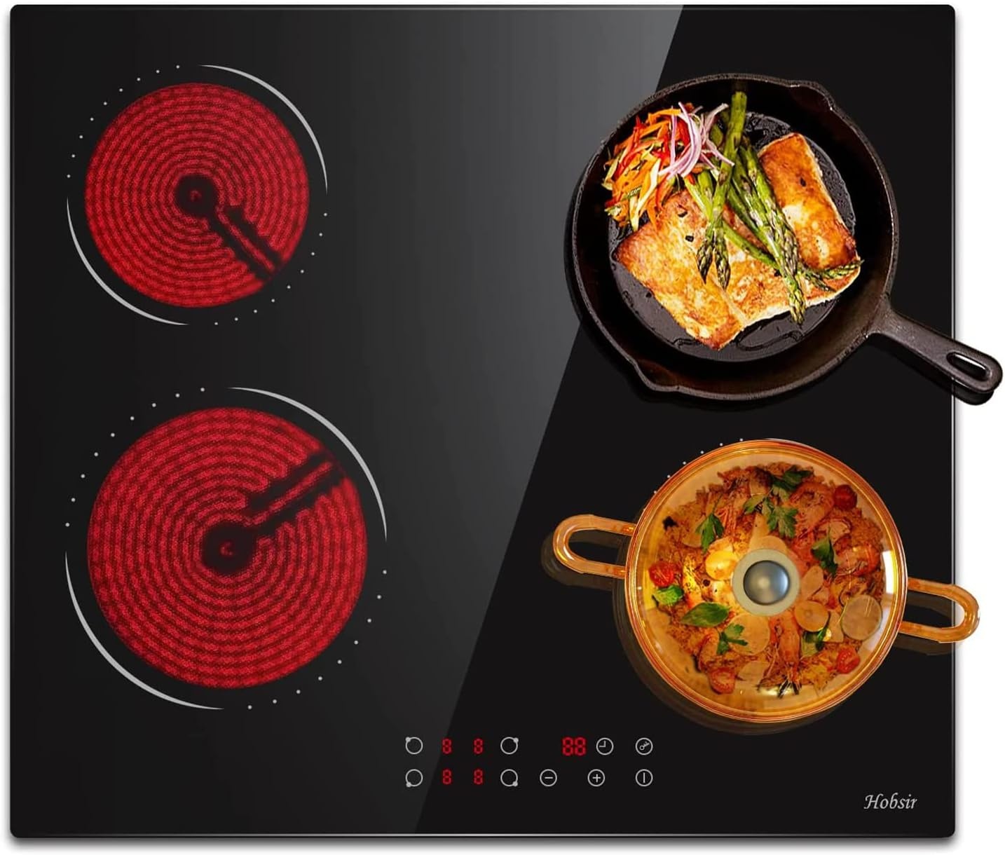 Glaskeramische Kookplaat 60cm: 4 Zones, Sensor-Touch & 35% Korting