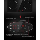 Glaskeramische Kookplaat 60cm: 4 Zones, Sensor-Touch & 35% Korting