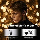 IEM Gaming Koptelefoon Zwart - 10mm DLC Driver - 59% Korting
