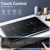 Dubbele Inductiekookplaat 3500W - 47% Korting!