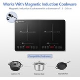 Dubbele Inductiekookplaat 3500W - 47% Korting!
