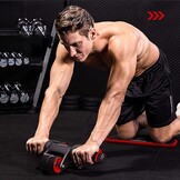 PROIRON Opvouwbare Ab Roller met Kniebeschermer - 32% Korting