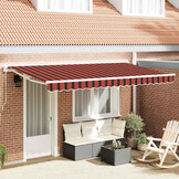 Vervangingsdoek Zonnescherm Multikleur Canvas 400x200cm - 71% Korting!
