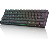 Gaming Toetsenbord RK61 Spaans QWERTY - 60% Mechanisch, RGB, Blauw Switches | 57% Korting