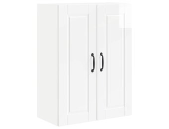 Hoogglans Witte Keukenkast met Plank - 60x80cm - 34% Korting!