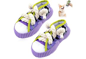 Hondenspeelgoed Schoen Design (2 stuks) - Puppy's & Kleine Honden - 45% Korting