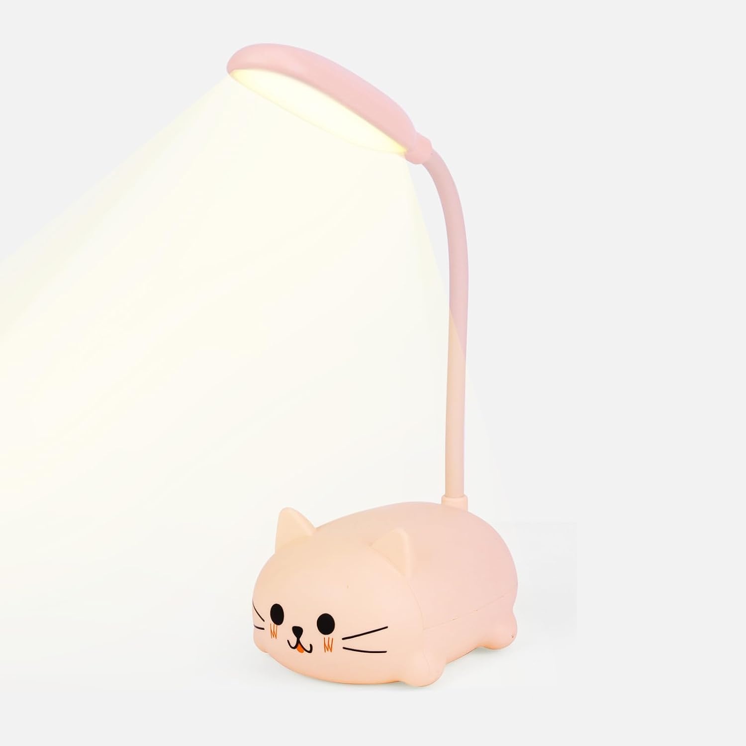 Mini LED Kat Tafellamp - Draagbaar & Oplaadbaar - 34% Korting
