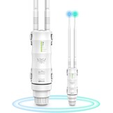 WiFi-repeater voor gebruik buitenshuis Wi-Fi Range Extender AC600 Wi-Fi-signaalversterker Weerbestendige WiFi-versterker 2.4G 5 GHz-antennes met high gain 600 Mbps WiFi-brug