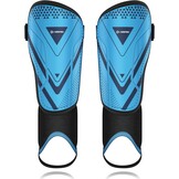 Upgraded Soccer Shin Guards Pads for Kids Youth Adults, CE Certified AirsFish Shin Guard Sleeves Protection Gear for Boys Girls Soccer Games EVA Cushion Reduce Shocks and Injuries
