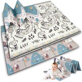 Baby Speelmat Opvouwbaar 200x180cm | Antislip | Thermisch Geïsoleerd