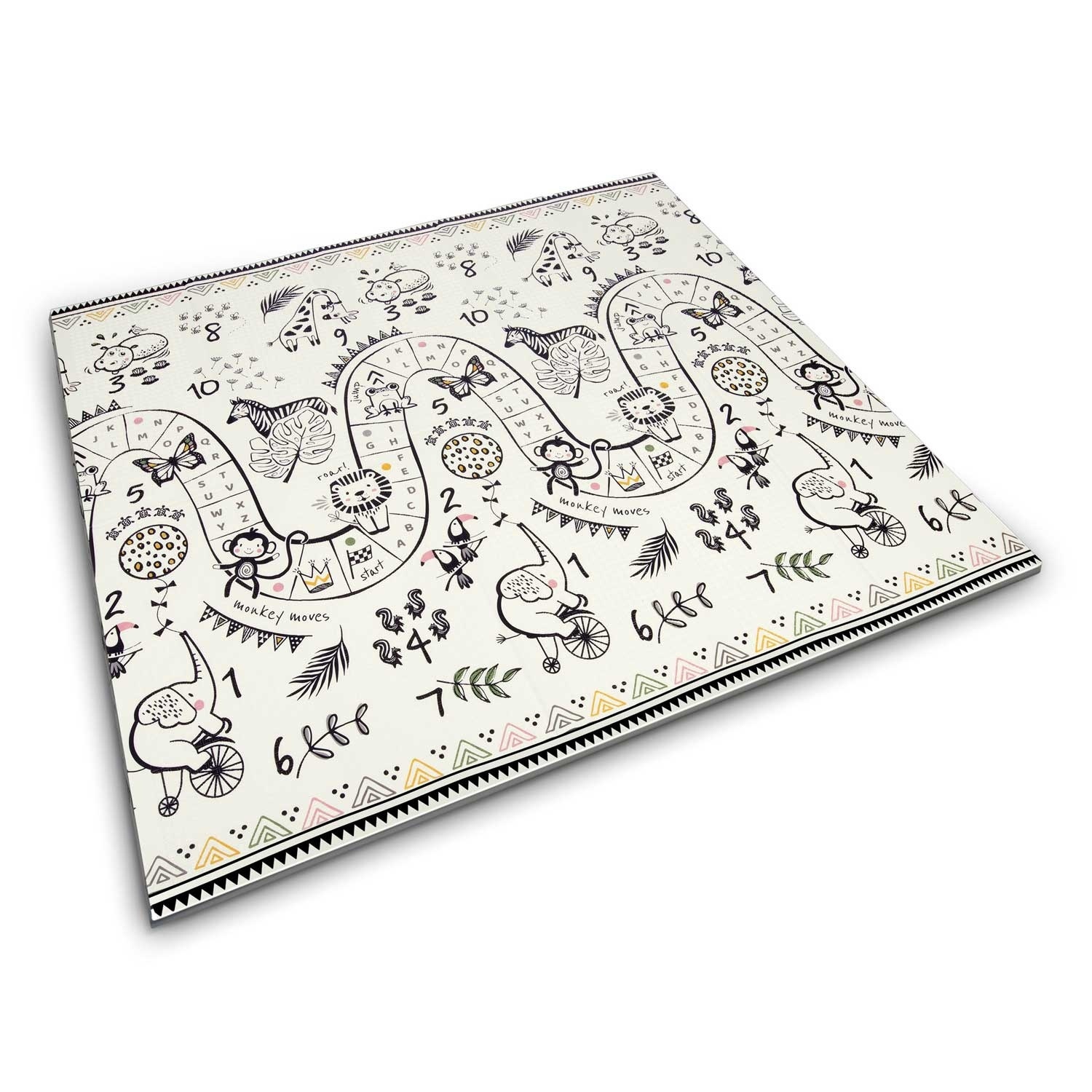 Baby Speelmat Opvouwbaar 200x180cm | Antislip | Thermisch Geïsoleerd