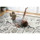 Baby Speelmat Opvouwbaar 200x180cm | Antislip | Thermisch Geïsoleerd