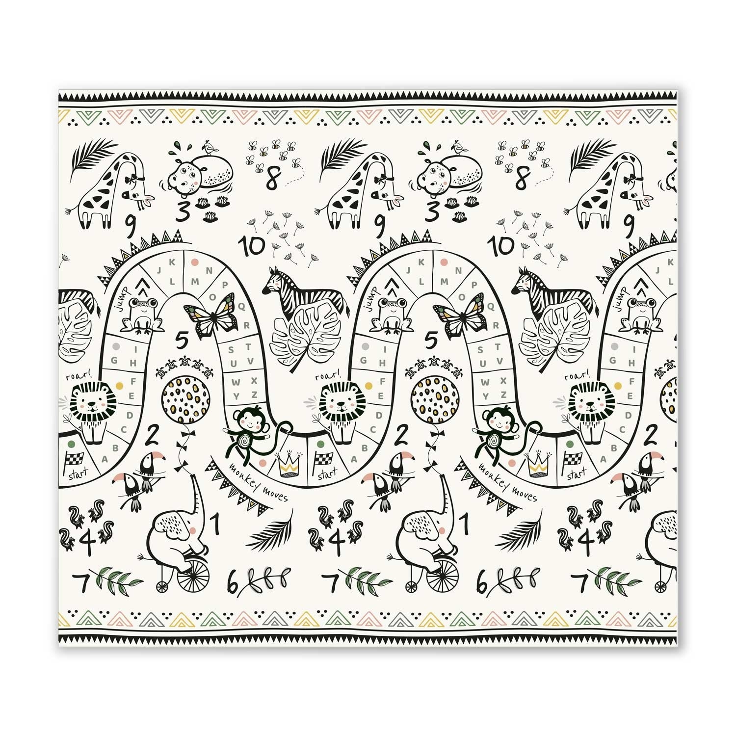 Baby Speelmat Opvouwbaar 200x180cm | Antislip | Thermisch Geïsoleerd