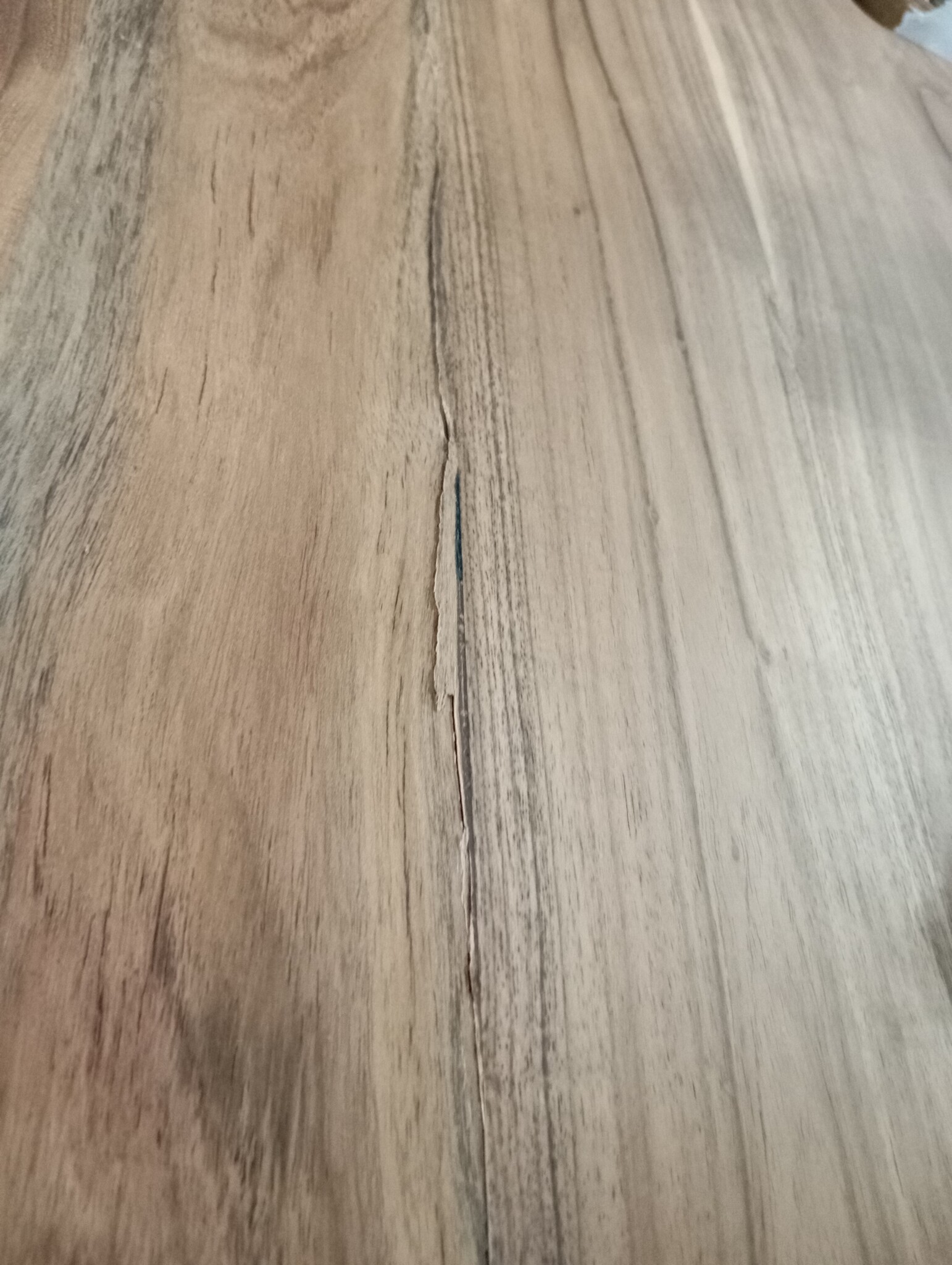 vidaXL Tafelblad 80x(50-60)x3,8 cm massief acaciahout