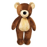 Knuffelbeer Bruin XXL 155cm - Topkwaliteit Pluche - 49% Korting