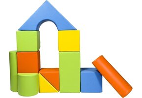 Schuim Speelblokken 11 Stuks Meerkleurig - Veilig & Geurloos - 47% Korting!