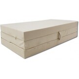 Opvouwbaar Logeermatras 80x200cm - Creme - 38% Korting