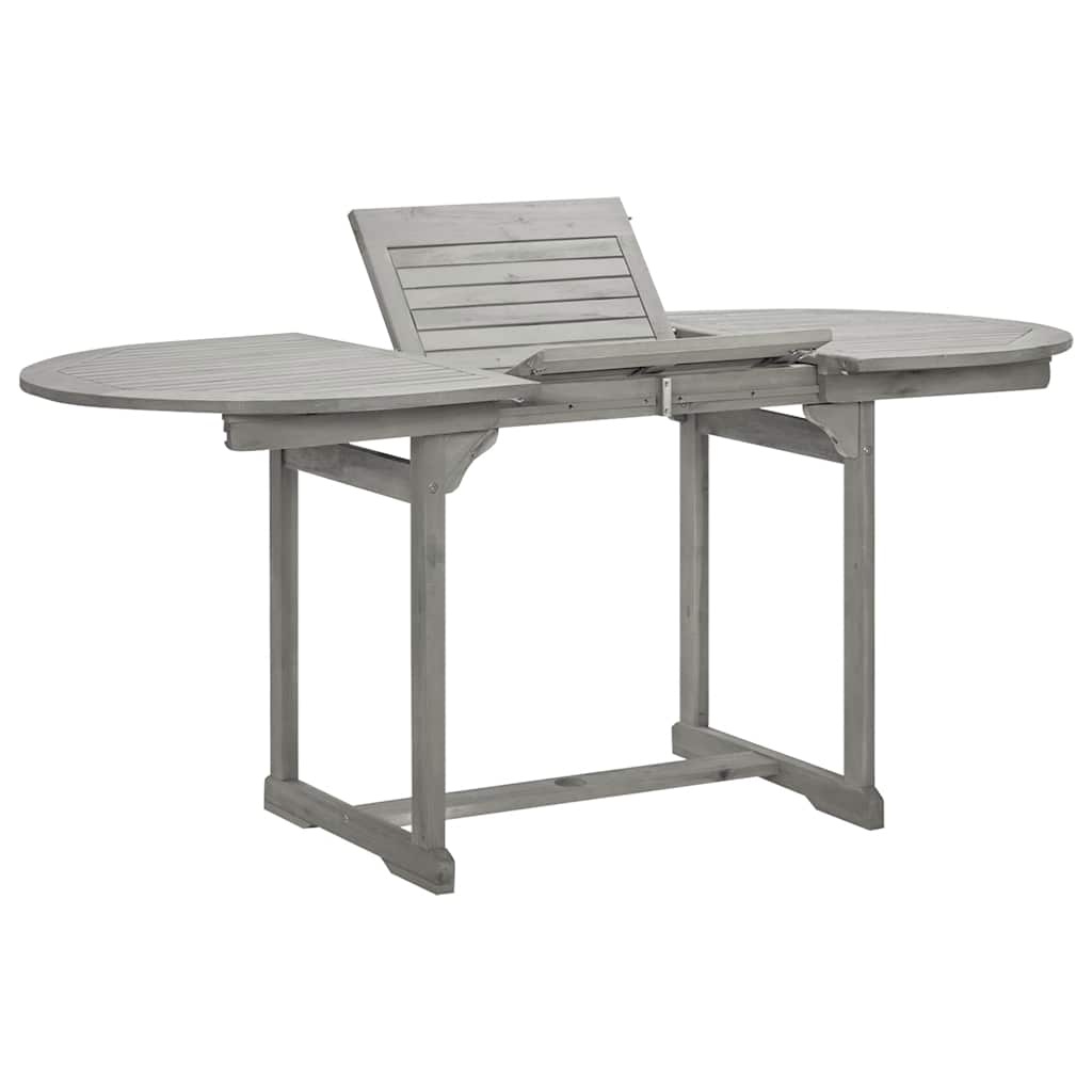 Uitschuifbare Acaciahouten Tuintafel (120-170cm) - 70% Korting
