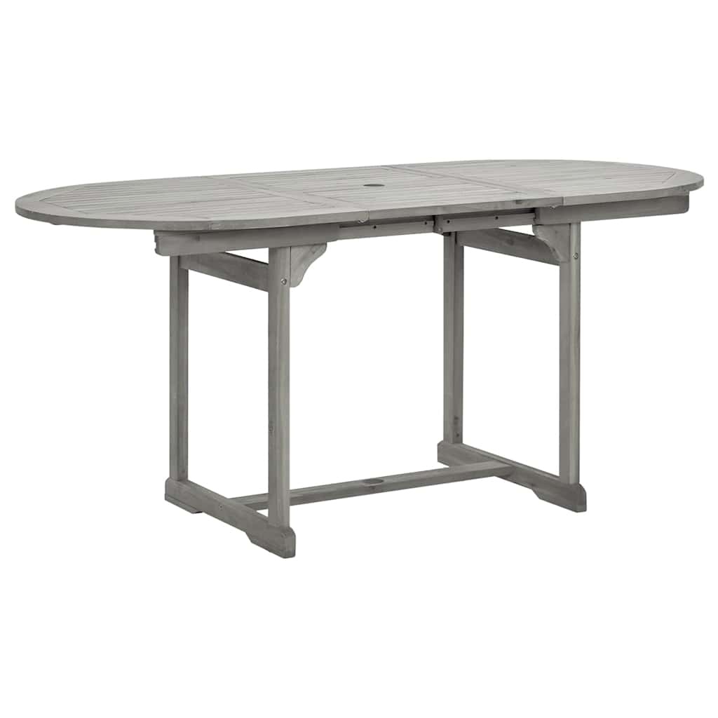 Uitschuifbare Acaciahouten Tuintafel (120-170cm) - 70% Korting