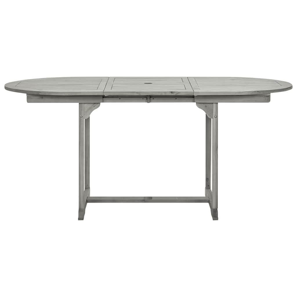 Uitschuifbare Acaciahouten Tuintafel (120-170cm) - 70% Korting