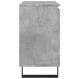 Badkamerkast 58x33x60cm Beton Grijs Bewerkt Hout - 34% Korting