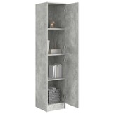Highboard Betongrijs - 54% Korting!