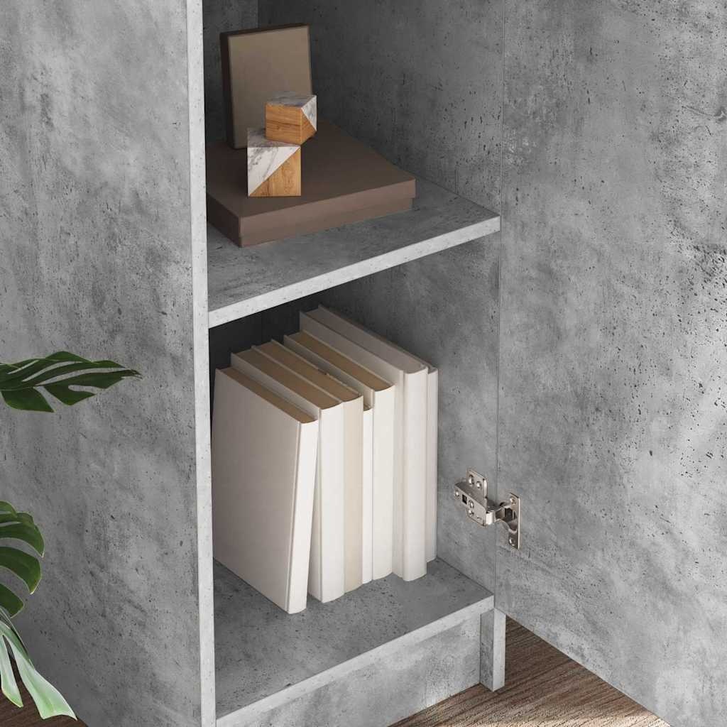 Highboard Betongrijs - 54% Korting!