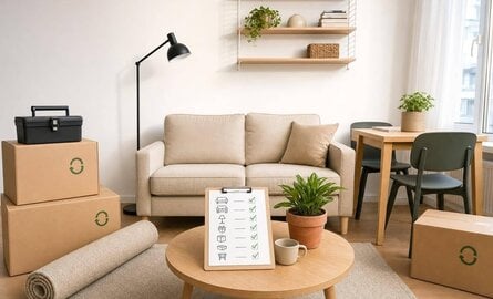 Je eerste huis inrichten met retourdeals: complete checklist onder budget