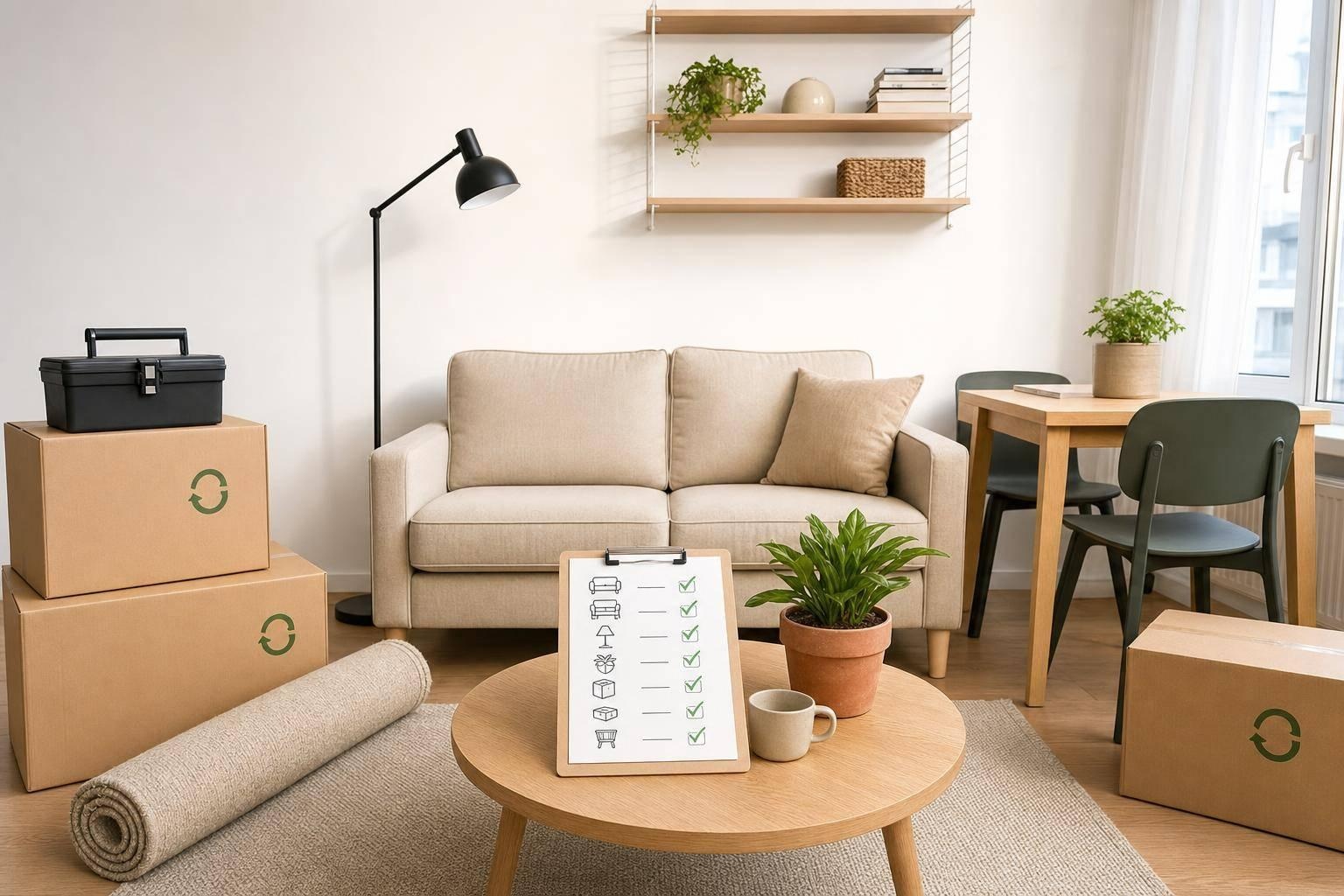Je eerste huis inrichten met retourdeals: complete checklist onder budget