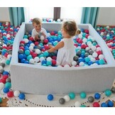 Ballenbak 120x120 cm met 600 Ballen (40% Korting)