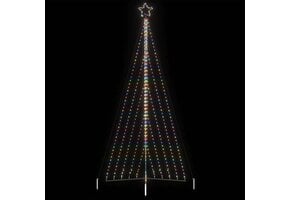 vidaXL LED-Kerstboom Kleurrijk 399 cm - 84% Korting