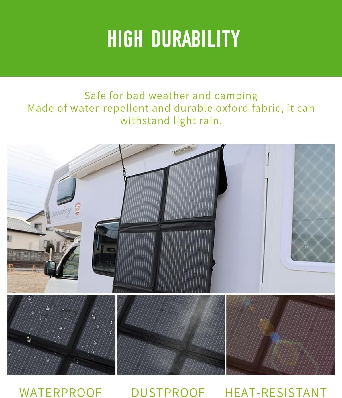 Opvouwbaar Zonnepaneel 200W - 35% Korting