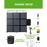 Opvouwbaar Zonnepaneel 200W - 35% Korting