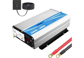 2000W Camper/Vrachtwagen Omvormer 12V naar 230V | 34% Korting