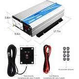 2000W Camper/Vrachtwagen Omvormer 12V naar 230V | 34% Korting
