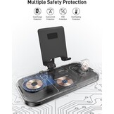 Draadloze Oplader Laadstation voor Samsung, iPhone & Tablets (59% korting)