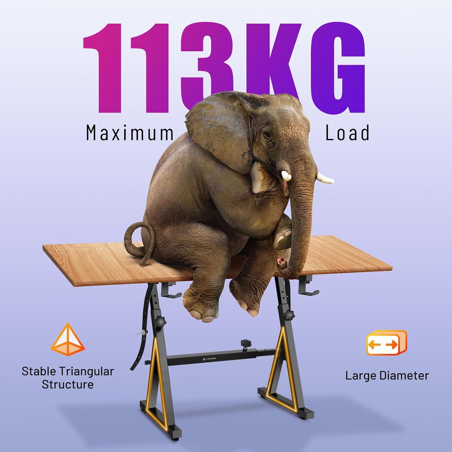 Verstelbare Keyboardstandaard Z-vorm - 113kg draagvermogen - 34% Korting