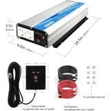 Zuivere Sinus Omvormer 3000W met Korting - Ideaal voor Outdoor & Noodgevallen