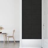 VidaXL Wandpanelen Zwart Fluweel - 12 stuks - 34% Korting