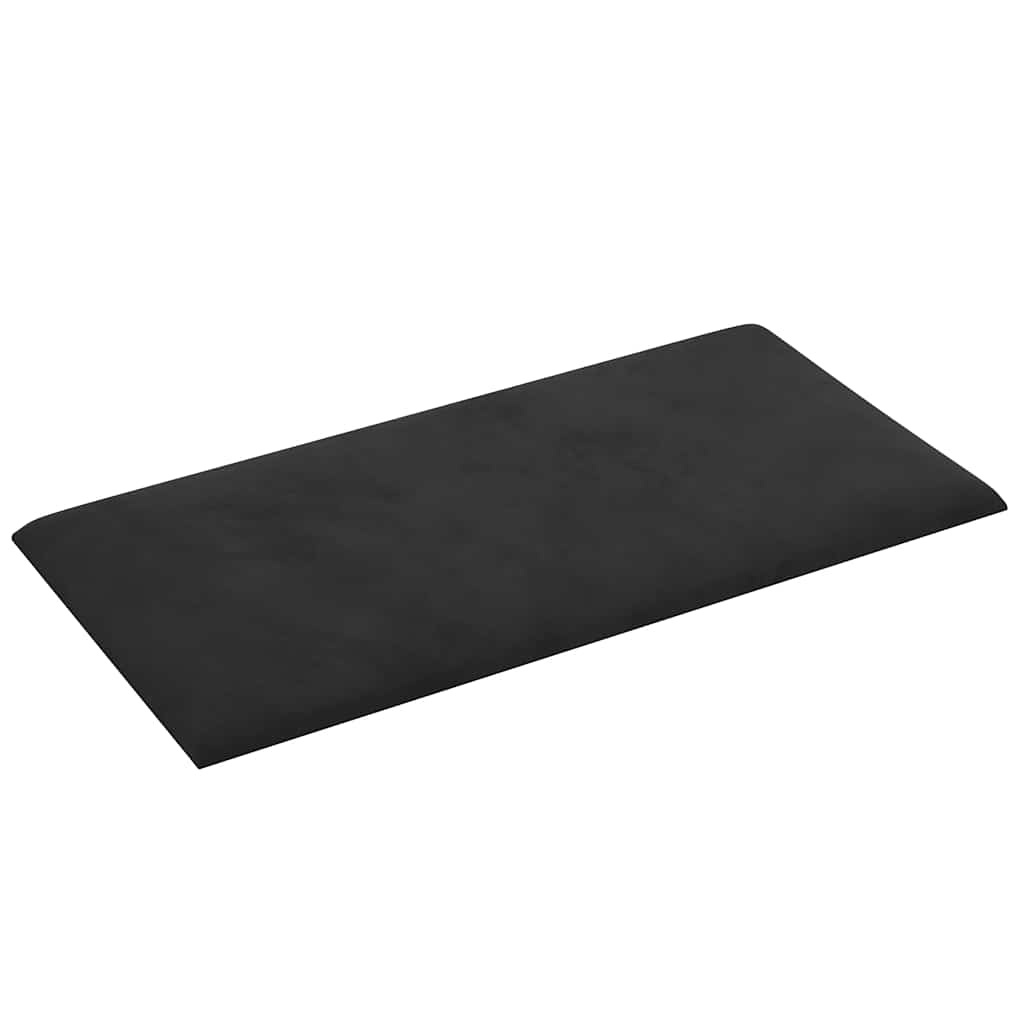 VidaXL Wandpanelen Zwart Fluweel - 12 stuks - 34% Korting