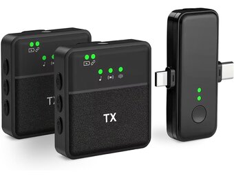 Draadloze Lavalier Microfoon voor iPhone/Android (33% Korting)