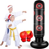 Staande Bokszak Kinderen 160 cm + Handschoenen (3-12jr) - 33% Korting!
