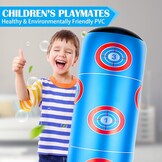 Staande Bokszak Kinderen 160 cm + Handschoenen (3-12jr) - 33% Korting!