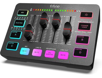 Gaming Audio Mixer met XLR: 34% Korting